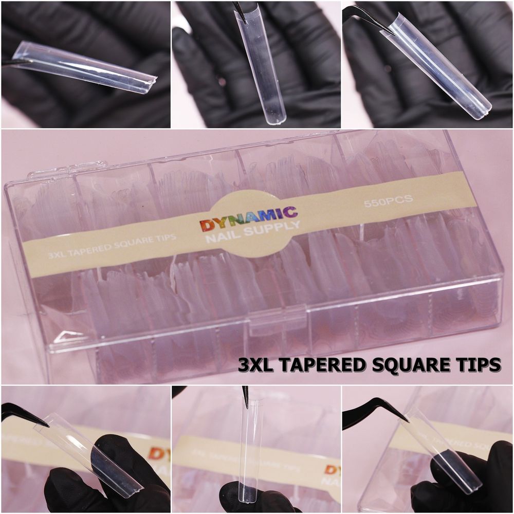 3XL Tapered Square Tips: 2024 Nail Trend Guide