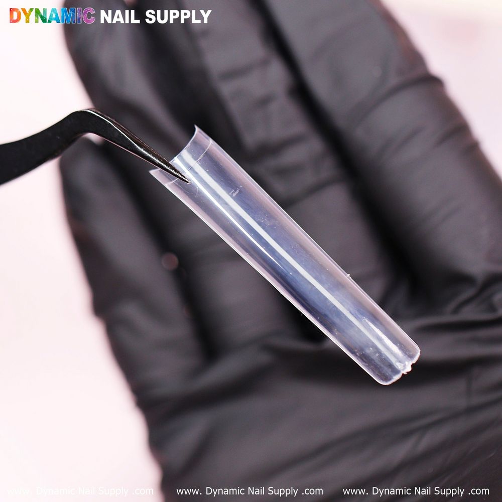 Clear 3XL tapered square nail tips box - 5