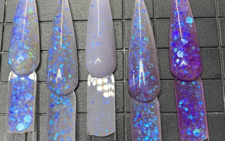Glitter Acrylic Powder Collection: Fresh Nail Trends This Season
