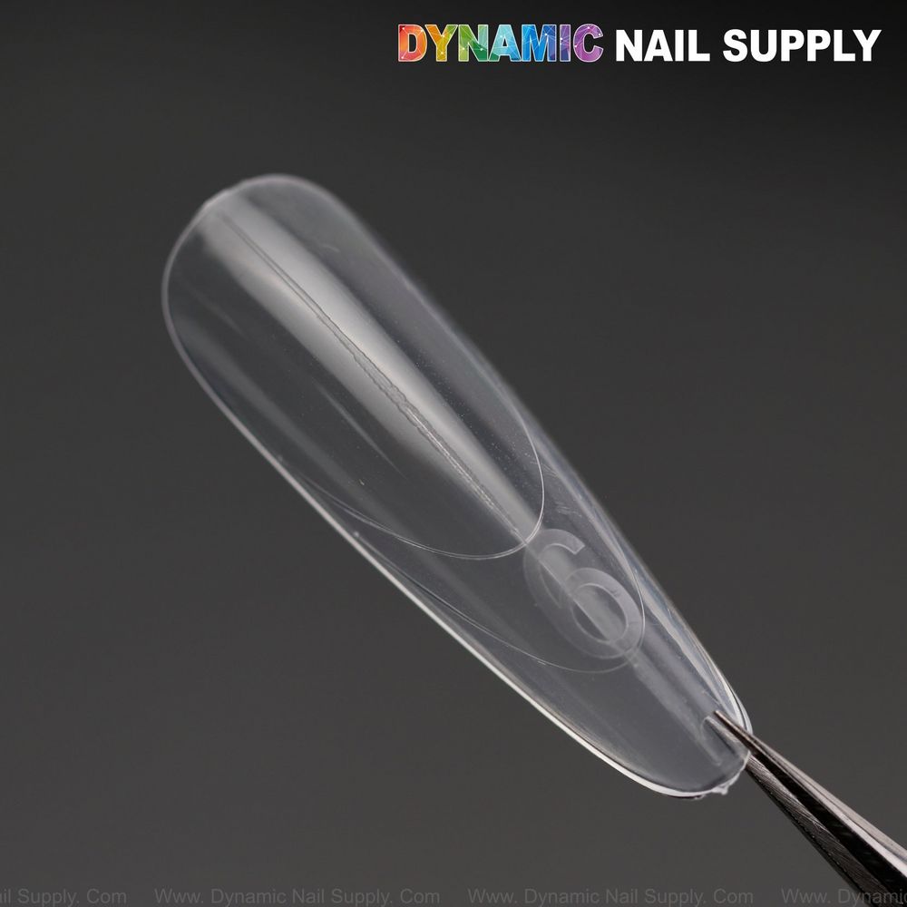 Long almond double dual nail forms box - 3